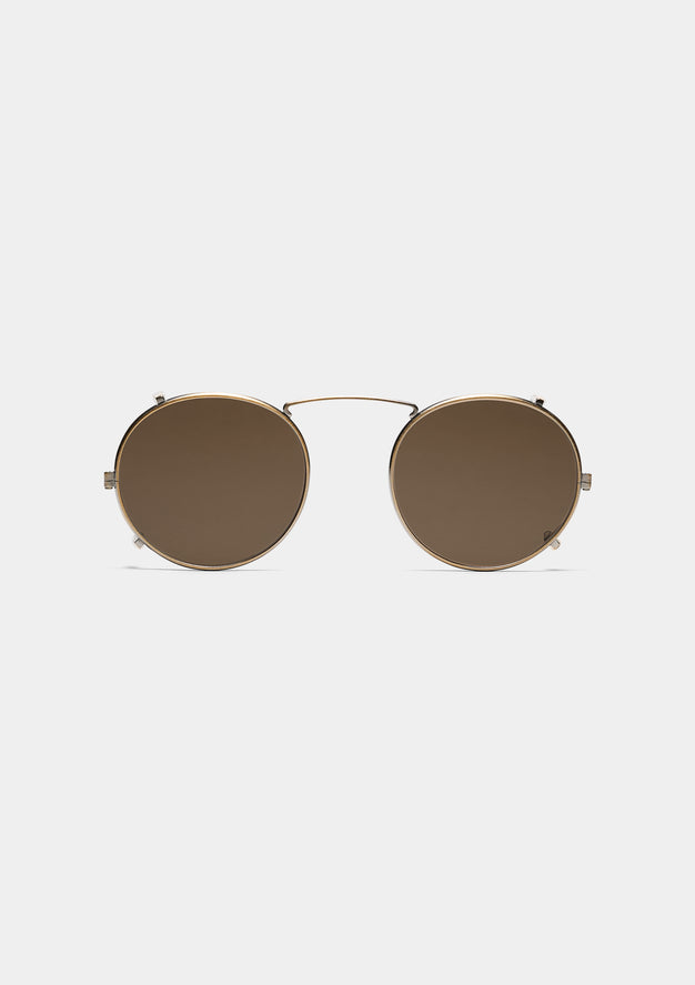 CLIP TT19 ANTIC GOLD BROWN