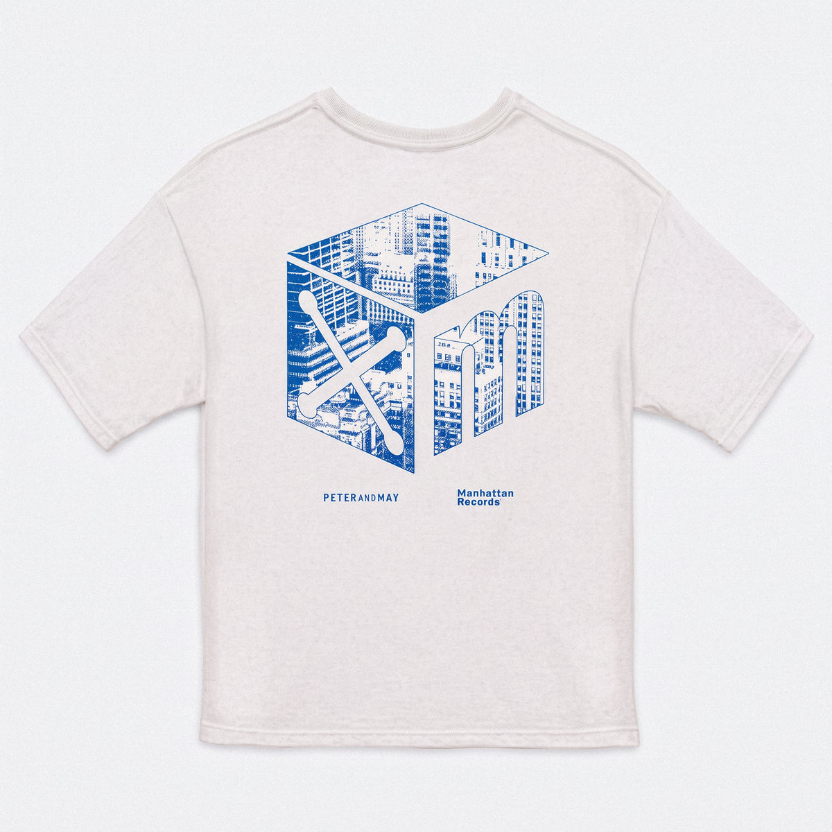 Tee-shirt Collaboration Manhattan Records X Peter and May
