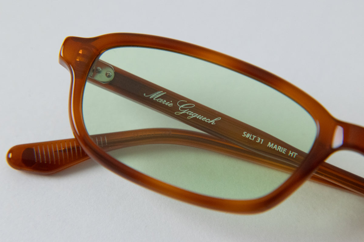 LT31 MARIE SUN HONEY TORTOISE LIGHT GREEN