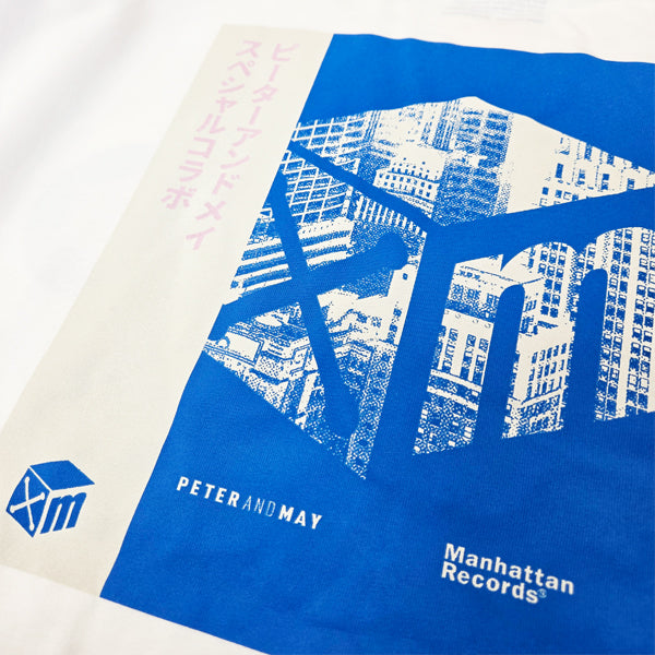 Tee-shirt Collaboration Manhattan Records X Peter and May